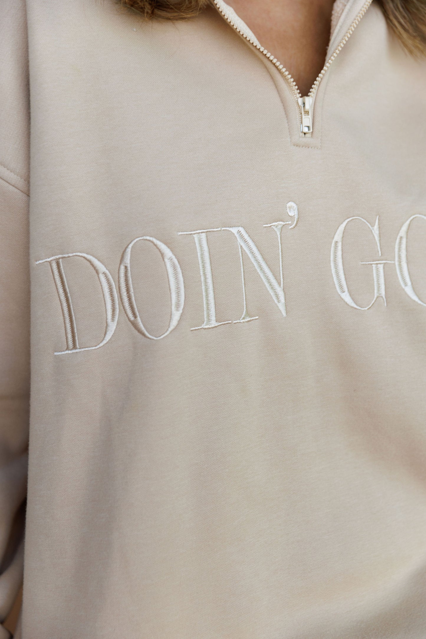 Doin' Good Pullover